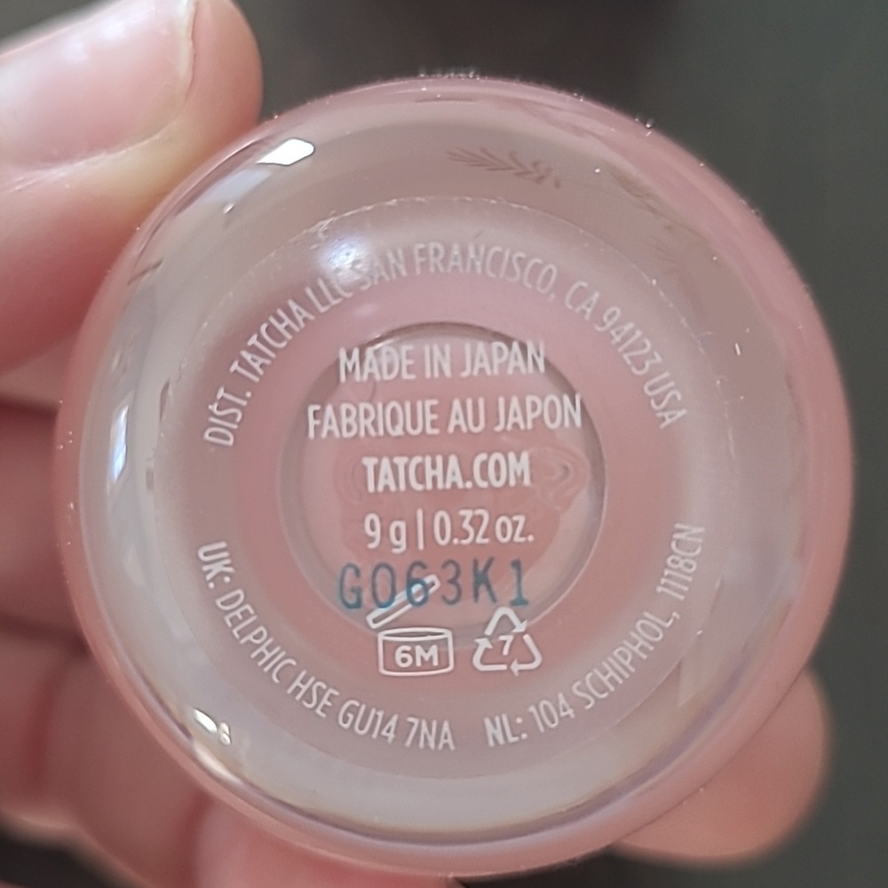 NIB Tatcha Kissu Lip Mask Japanese Peach Lip Jelly 9 g (0.32 oz) - Picture 5 of 11